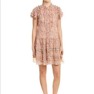Rebecca Taylor Silk blend shift dress